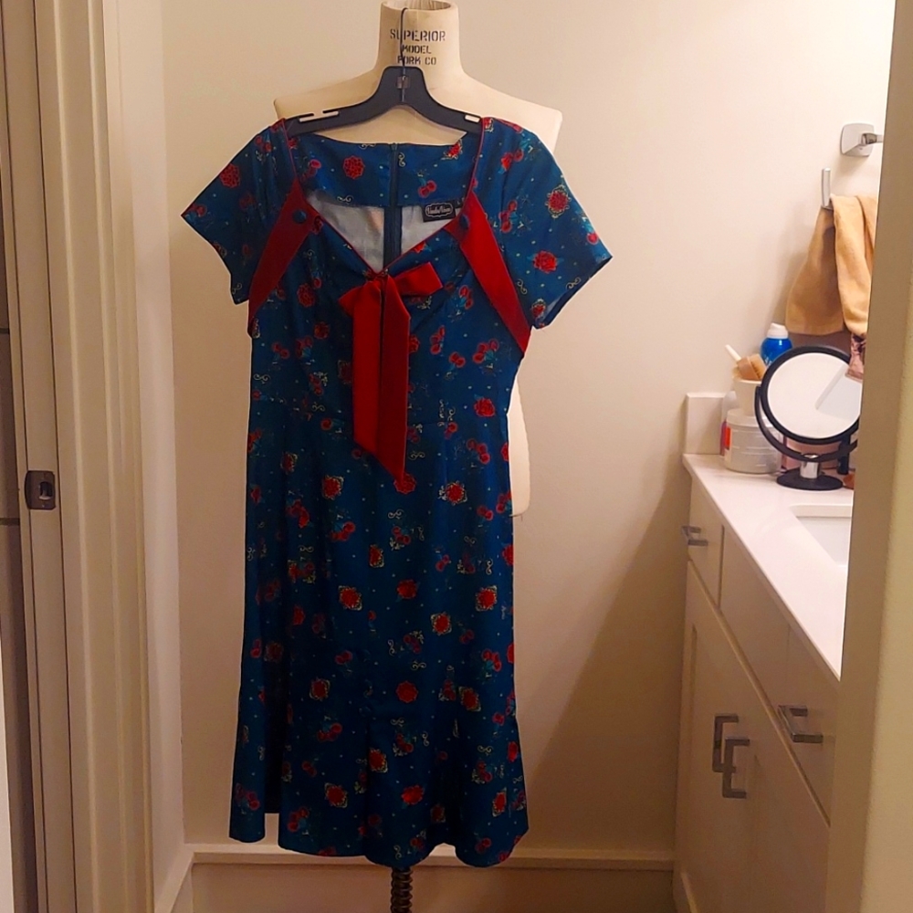 Voodoo vixen pinup dress